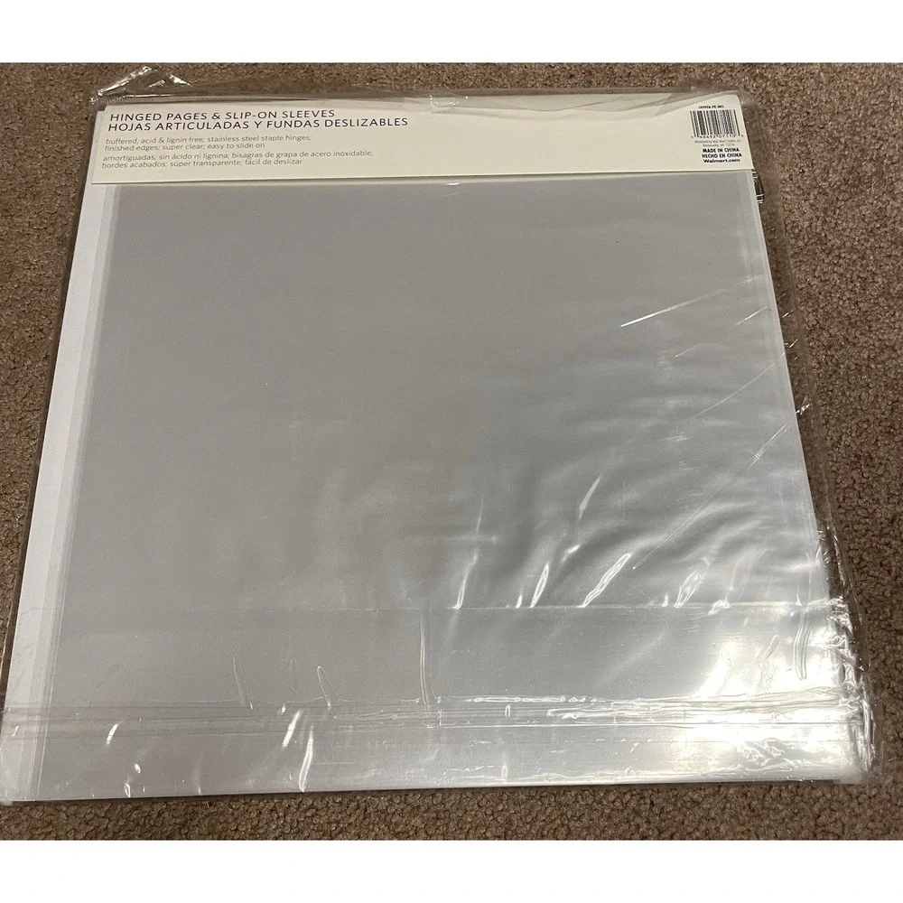 Best Occasions 5 Hinged Page Refills & Slip On 5 Protective Sleeves New
